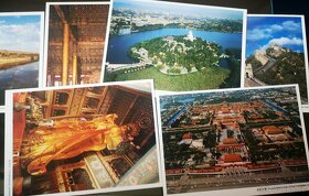 Pamětní pohlednice 18 ks - set - Nejlepší scenérie v Pekingu - 2