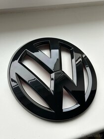 2 kusy černé znaky VW Volkswagen - 2