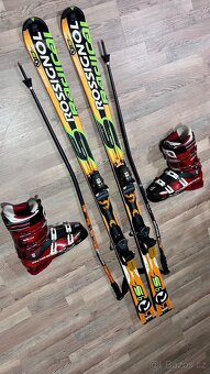 Lyžařský set Rossignol ve velmi dobrém stavu - 2