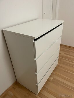 Komoda IKEA Malm bílá 80x100 cm - 2
