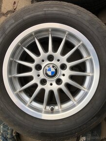 BMW ALU 5x120 15” - Límce TOP STAV - 2