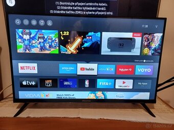 Smart TV Hisense 32A4BG-úhlopříčka 80cm,Wi-Fi, DVB-T2 - 2