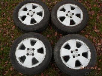 4xObuté letní lité kola na OPEL ASTRA G 195/60 R15 - 2