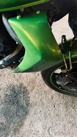 Kawasaki Z750 kryty chladiče nové zelené 2008-2014 - 2