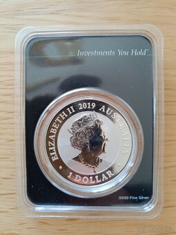 Stříbrná mince 1 oz Swan 2019 MintDirect APMEX - 2