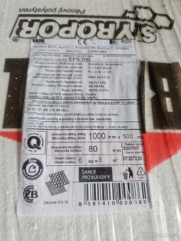 Polystyren Bachl EPS 100 tl. 80 mm - 2