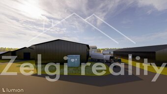 Pronájem průmyslové haly 1000m2 - Ve výstavbě s možností úpr - 2