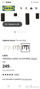 Stolek Ikea Lack - 2