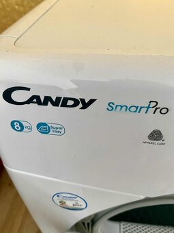 Prodám sušičku Candy Smart Pro 8 kg – výborný stav - 2
