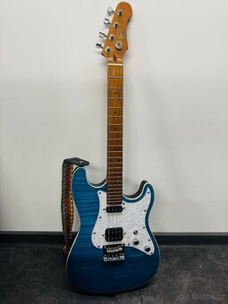 Elektrické ukulele Flight Pathfinder Ocean Blue Baritone - 2
