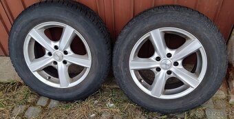 Zimní sada ALU disků s pneumatikami na VW Tiguan - 2