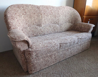 Prodám rozkládací sedačku - gauč (občasné spaní 140x190) - 2