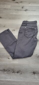 Šedé mega strečové rifle Bonprix vel 40 - 2