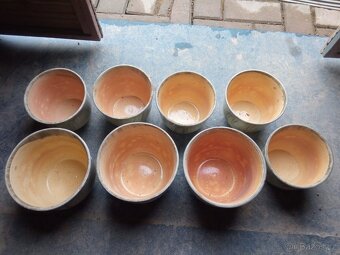 Keramické obaly na květináče-celkem 8 ks,zahrada,dekorace - 2