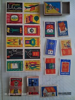 Zápalkove nálepky - 2