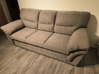 Rozkládací sedačka 3-místná, nová - 2