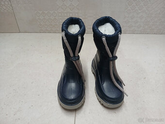 Dětské sněhule zn. Demar, vel. 24/25 modré - 2