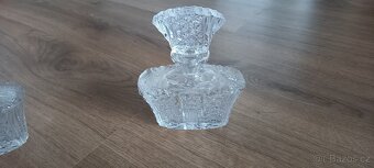 Broušené sklo toaletní sada - 2