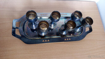 Likérová sada (tác + pohárky) - 2