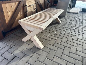 Zahradní lavice - 2