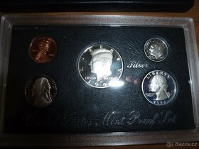 Sada Usa silver Proof mincí 1993 - 2