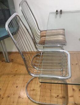 Židle z nerezové oceli - 2