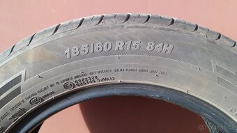 Prodám 4 letní pneu 185/60 R15 - 2