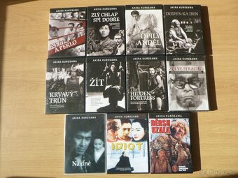 11x dvd AKIRA KUROSAWA (ZLATY FOND SVETOVEHO FILMU) - 2