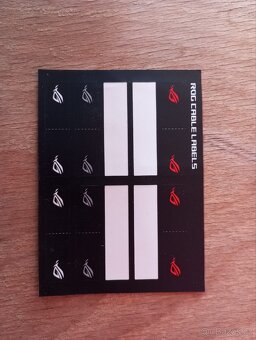 Nálepky na kabely - 2