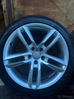 Alu kola 5x112 R18 Audi Originál jako nové sleva - 2