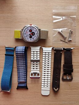 Luxusní Samsung watch ultra v top stavu - 11 měsíců záruka - 2