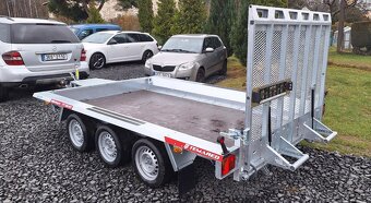 prodáno - BUILDER 3 3518/3 S 3,5T přívěs na minibagr - 2