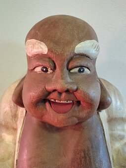 Budha dřevěný, 52 cm - 2