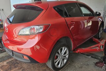 Rozprodám Mazda 3 1.6 benzín 77kw 2010 - 2
