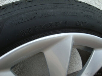 Alu kola letní pneu BRIDGESTONE BMW F30 F31 7mm 2022r - 2