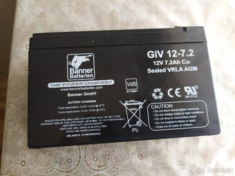 Baterie banner giv 12v 7.2ah - 2