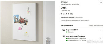 Prodám nástěnku Svensas - 2