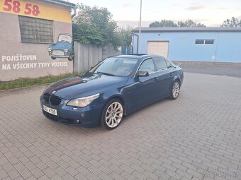 Bmw e60 530I 170kw rok 2005 automat,kůže, šíbr - 2