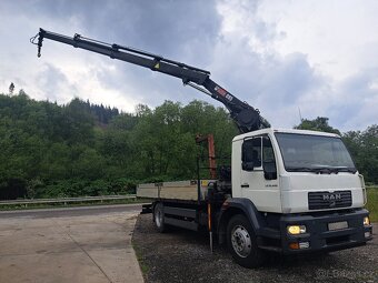 Prodám MAN 15.220 hydraulicka ruka Hiab - 2