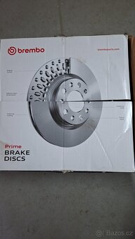 Brzdové kotouče Brembo PRIME LINE + destičky - 2