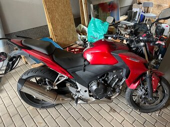 Honda cb500f bouraná - 2