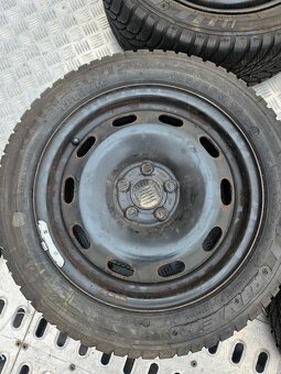 Zimní kola 185/55/15 + disky 5x100 Škoda Fabia Roomster Polo - 2
