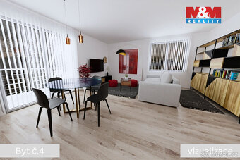 Prodej bytu 2+kk, 55.4 m², Žleby - 2