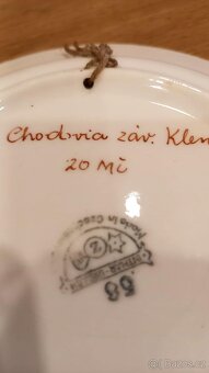 Dekorační chodský talíř 19 cm - 2