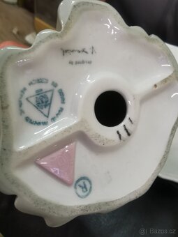 Dáma s deštníkem, Royal Dux. - 2