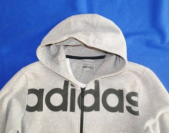 Šedá mikina, vel. M-L, zn. Adidas - 2