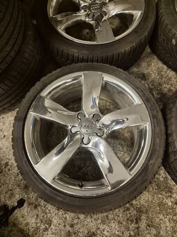 Orig.chromove alu Audi 5x112R18"Et-48 - 2