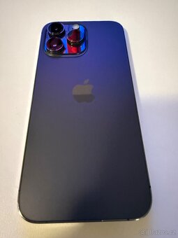IPhone 14 Pro Max Deep purple - top stav - 2