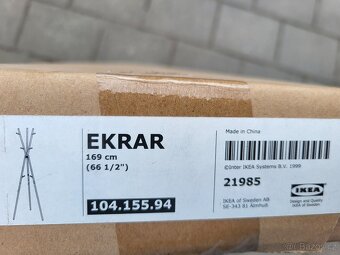 věšák trojnožka IKEA chromový Ekrar - 2