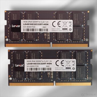 Paměť RAM 16GB DDR4 SO-DIMM - 2